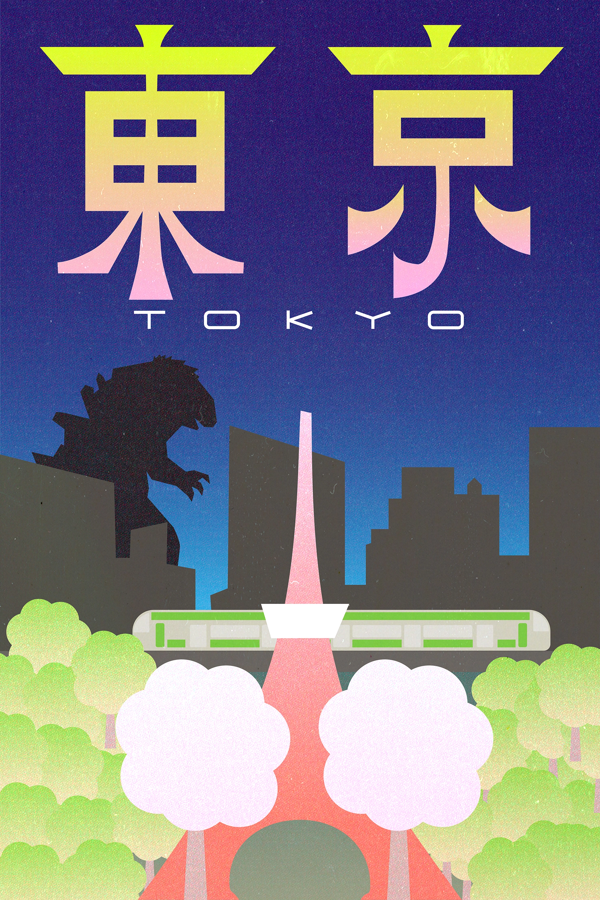 Japanese City Posters