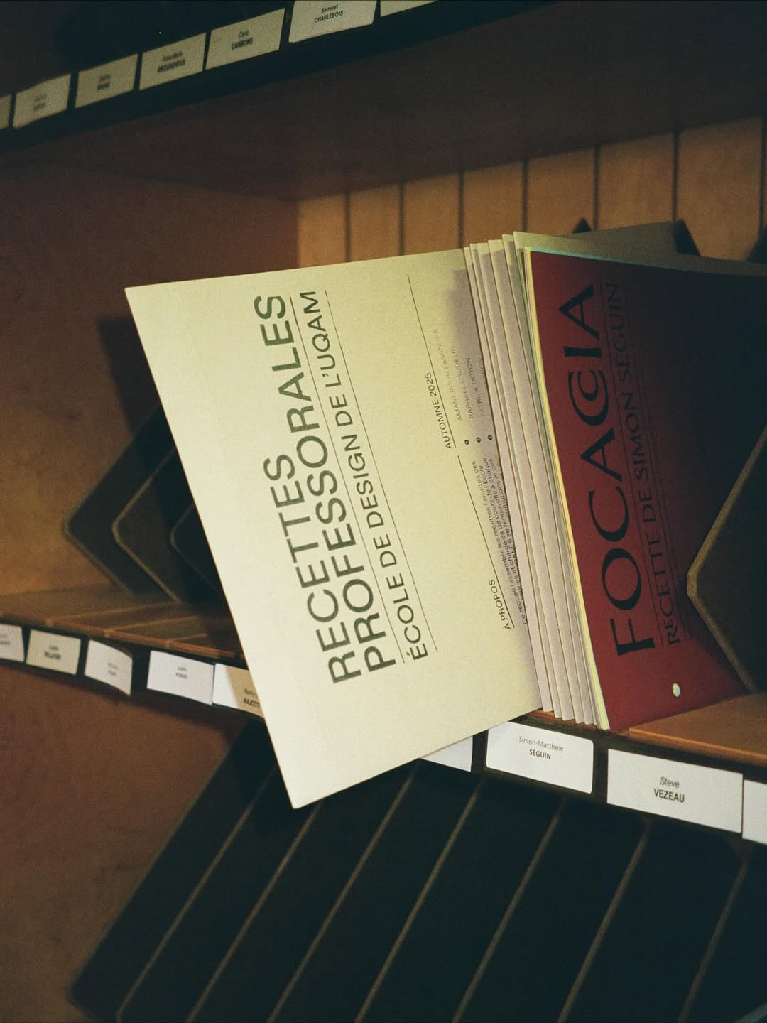 Recettes Professorales